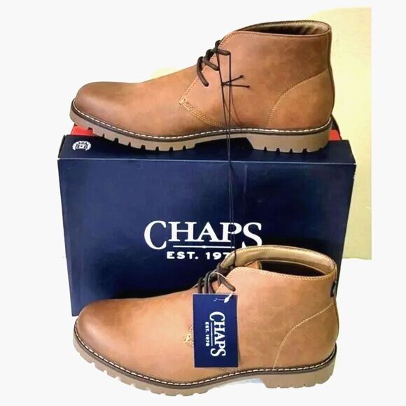 Chukka Boots . Size: 10.5 . w/ Memory Foam ... Chaps . New in Box - Picture 2 of 8